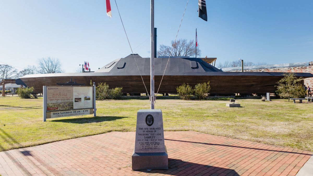 CSS Neuse Civil War Interpretive Center in Kinston during daytime